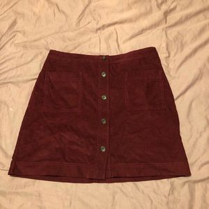 Gap size medium corduroy skirt